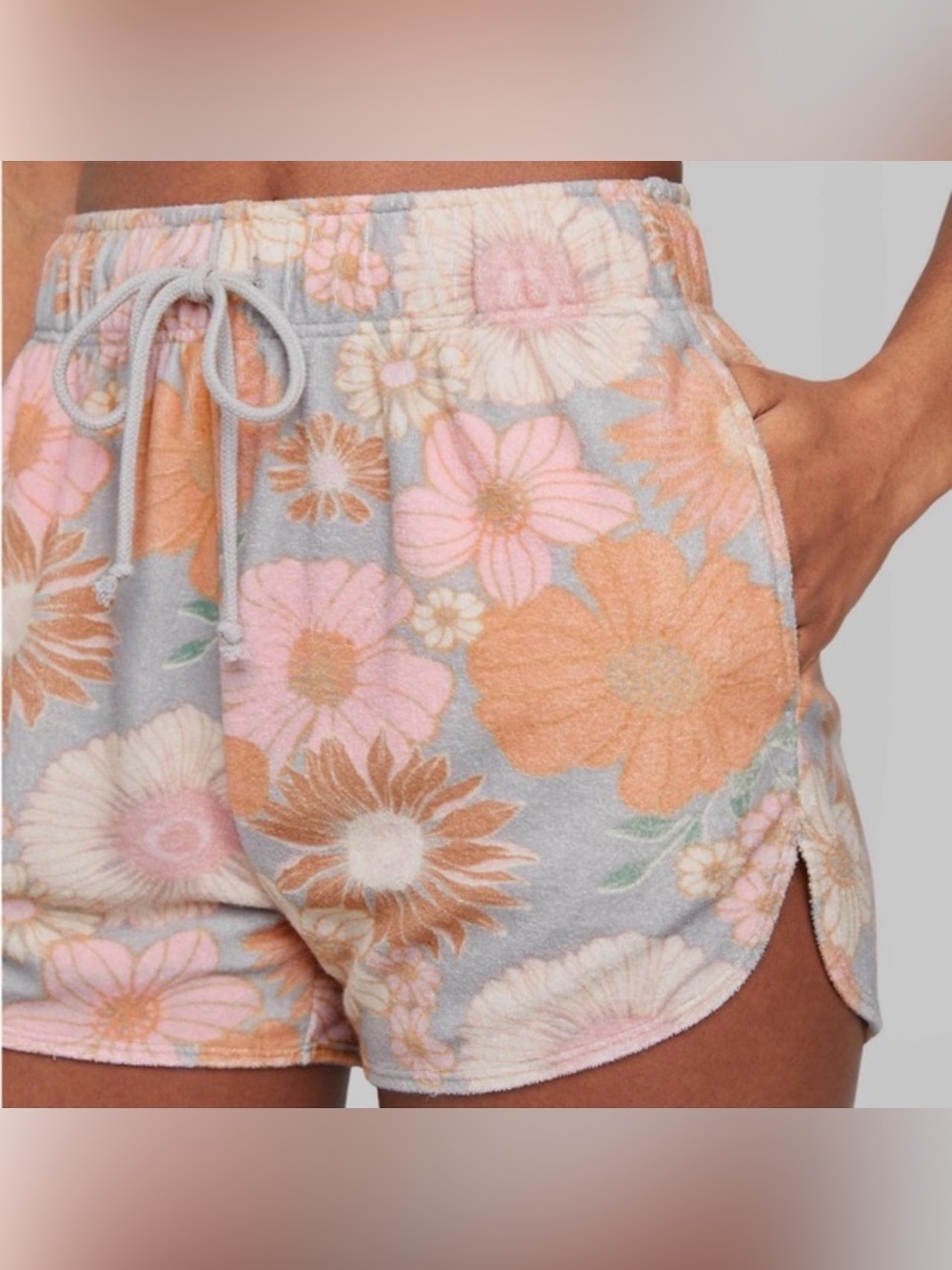 wild fable Floral Terry Shorts